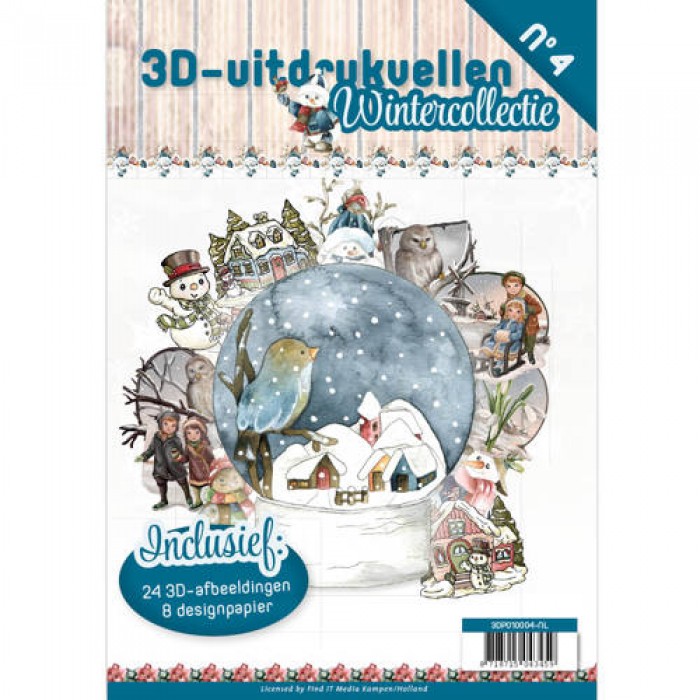 Boek Wintercollectie 3D-Uitdrukvellen