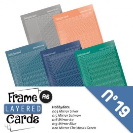 Frame Layered Cards 19 A6 Stickerset