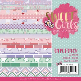 Paperpack - Yvonne Creations - Sweet Girls