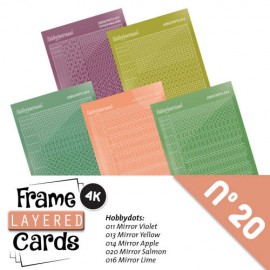 Frame Layered Cards 20 - Stickerset