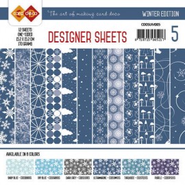 Ultramarijn Winter Edition Designer Sheets 5 by Card Deco 