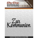 Zur Kommunion - Deutschland - Text Clear Stamp - Amy Design