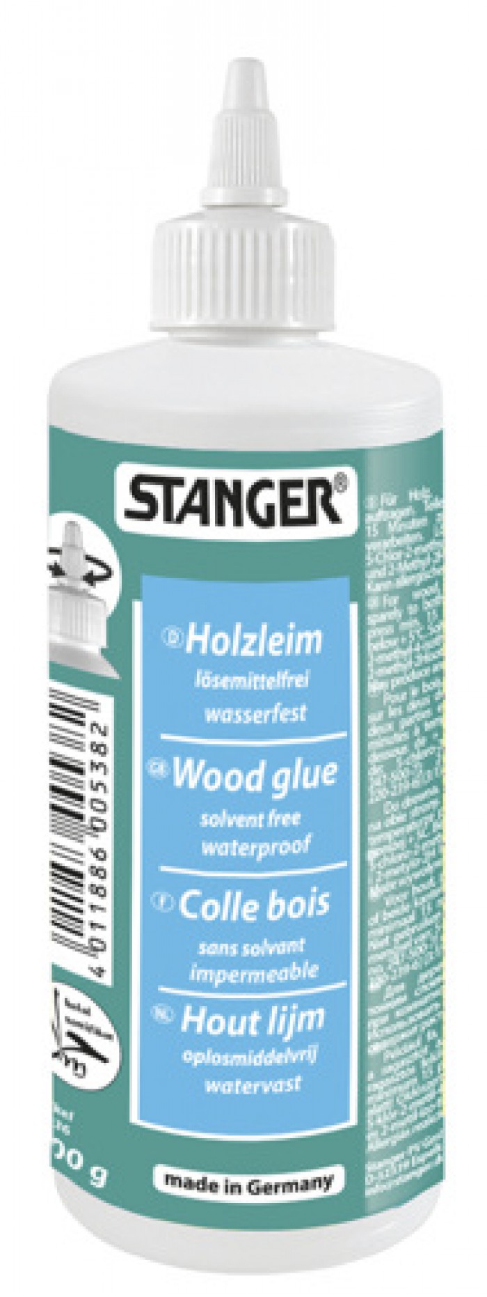 Wood Glue/Holzleim, 200 g, water resistant/wasserfest, bottle
