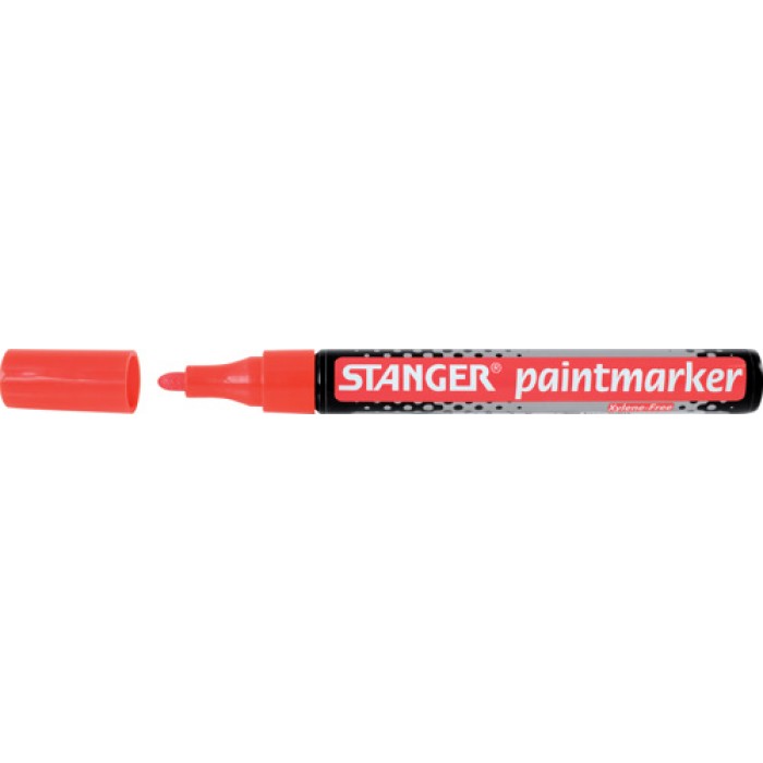 Paintmarker, M, 1 - 4 mm red / rot 