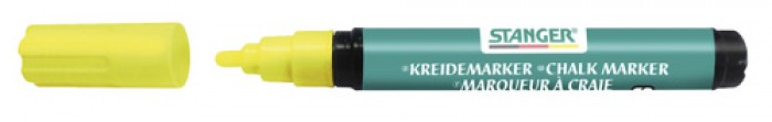 Krijtmarker 1-3 mm, yellow / gelb
