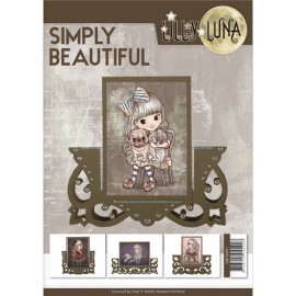 Simply Beautiful Lilly Luna Boek 3D-Uitdrukvel Push-Out Yvonne Creations