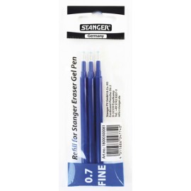 Eraser Gel pen refill 0,7 mm blauw