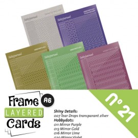 Frame Layered Cards 21 - Stickerset