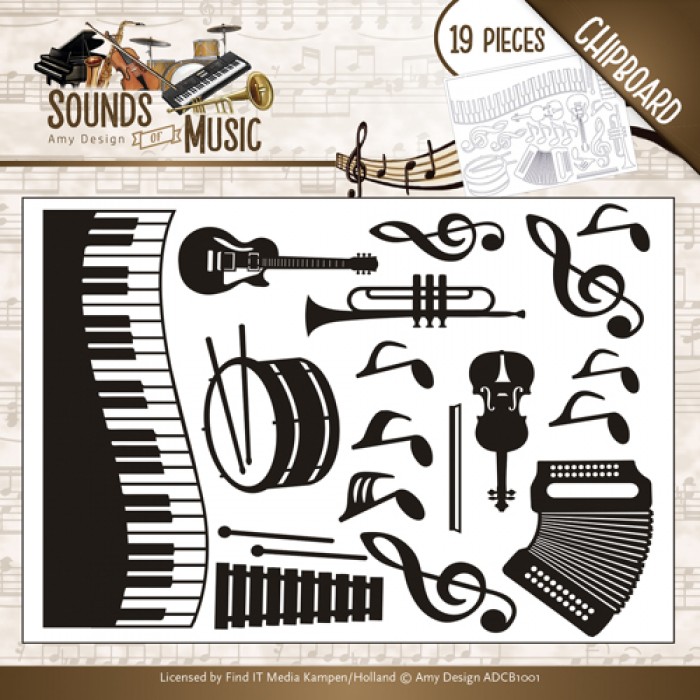 Amy Design - Chipboard Sounds of Music