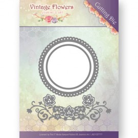 Dies - Jeanine's Art - Vintage Flowers - Flowers and Circles