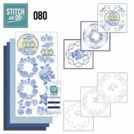 Stitch and Do 80 - Vintage Bloemen