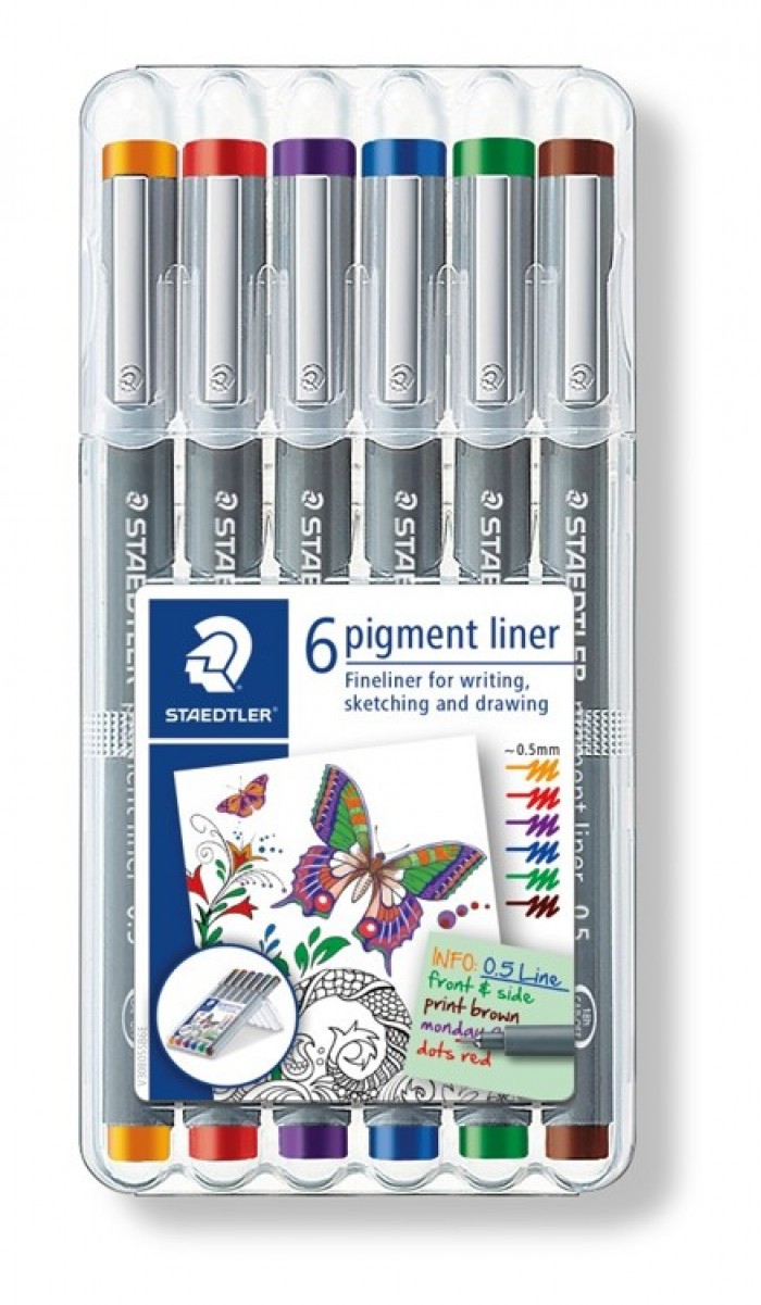 Pigment fineliner - box 0.5MM