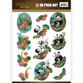 Animals - Oriental 3D-Push-Out Amy Design