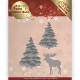 Dies - Precious Marieke - Merry and Bright Christmas - Forest