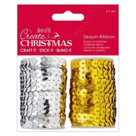 Sequin Ribbon (2x5m) - Create Christmas