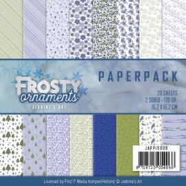 Paperpack - Jeanine's Art - Frosty Ornaments