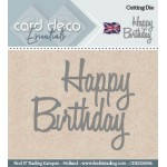 Card Deco Cutting Dies Happy Birthday