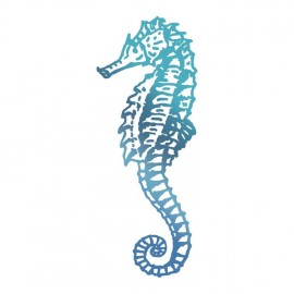 Seahorse Hotfoil Stamp