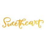 Sweetheart Hotfoil Stamp (76 x 21mm | 3 x 0.8in)