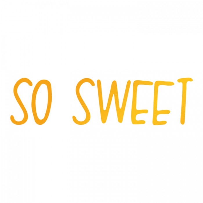 So Sweet Hotfoil Stamp (78 x 20mm | 3 x 0.8in)
