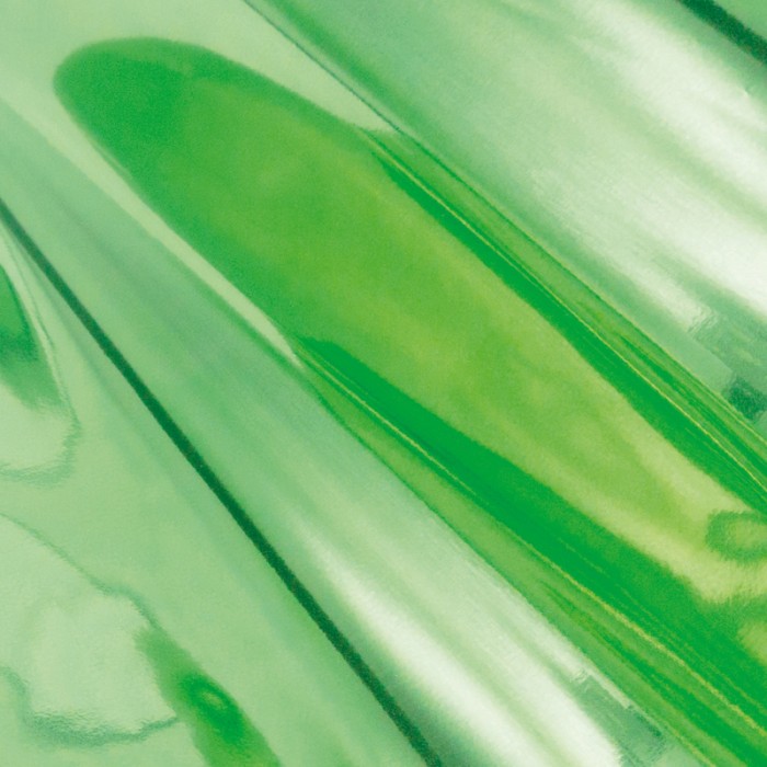 Green Foil (Mirror Finish)  - 125mm x 5m | 4.9in x 16.4ft 