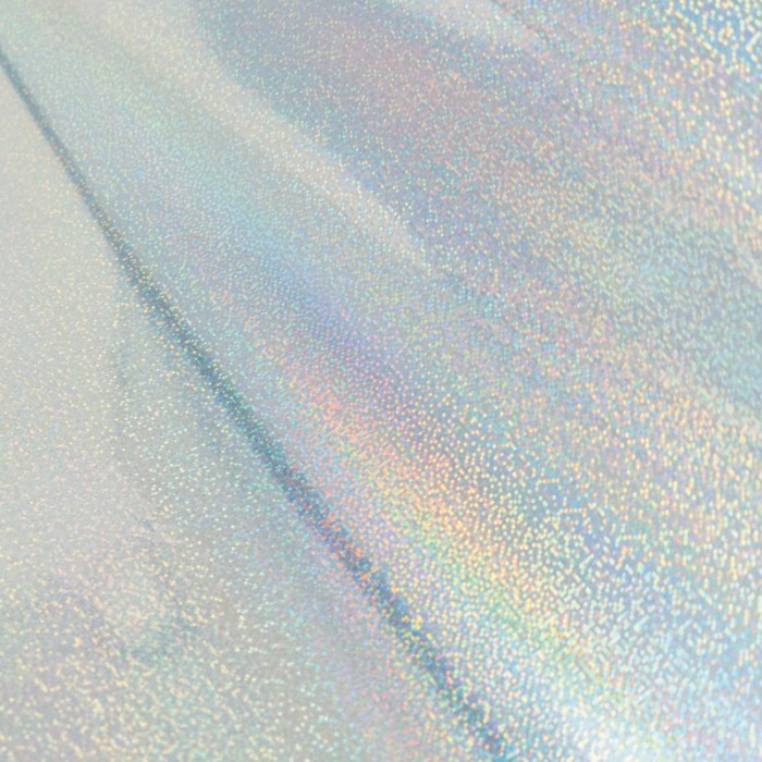 Silver Foil (Iridescent Digital Pattern)  - 125mm x 5m | 4.9in x 16.4ft 