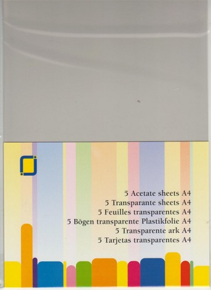 A4 Mica Transparante Sheets