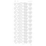 Hearts Various Platinum - Zilver