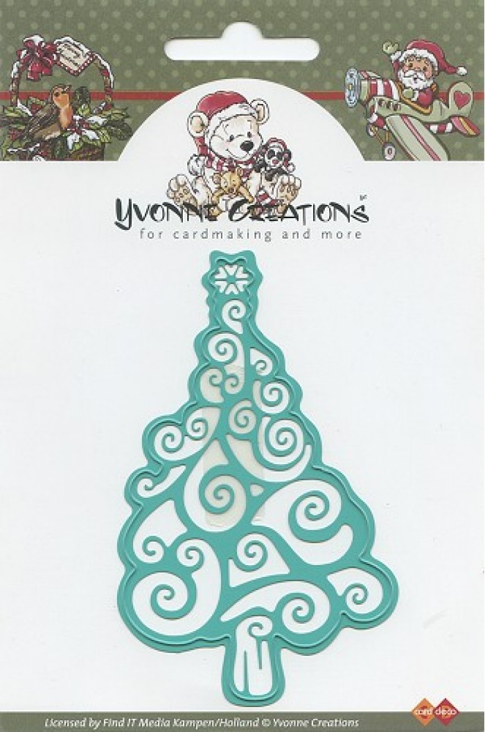 Die - Yvonne Creations - Christmas tree