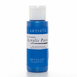 Acrylic Paint (2oz) - Metallic Sapphire