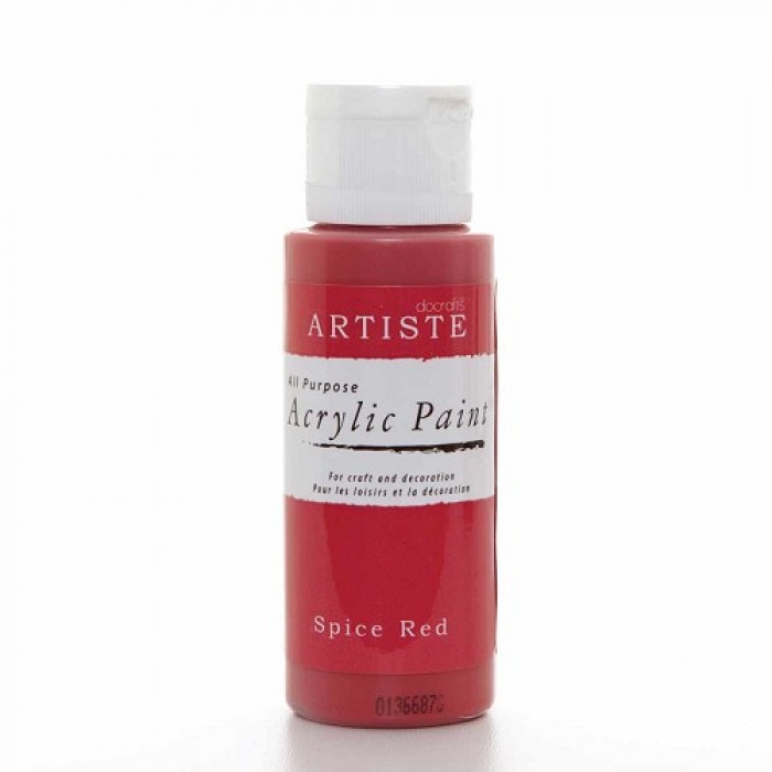 Acrylic Paint (2oz) - Spice Red