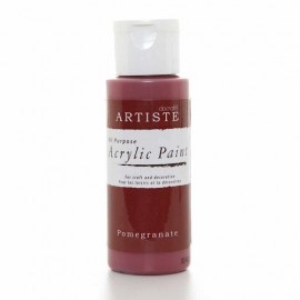 Acrylic Paint (2oz) - Pomegranate