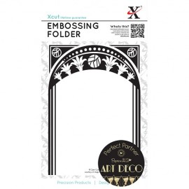 Emboss Universal Emboss Folder (A6) - Art Deco (Frame)