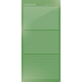 Hobbydots sticker - Mirror - Lime