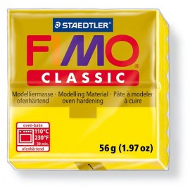 Fimo classic boetseerklei 56 g geel