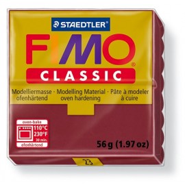 Fimo classic boetseerklei 56 g bordeaux