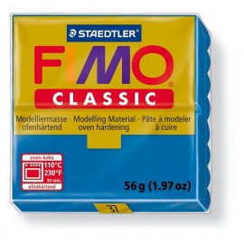 Fimo classic boetseerklei 56 g blauw