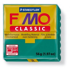 Fimo classic boetseerklei 56 g blauwgroen