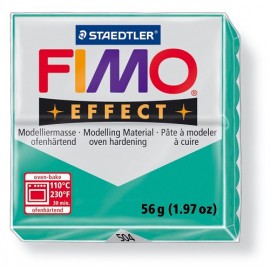 Modeling clay Fimo effect green transparent