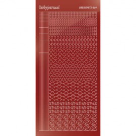 Hobbydots sticker - Mirror Red