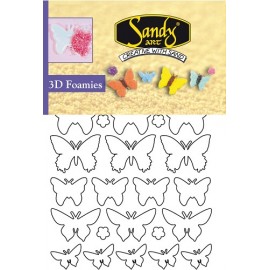 Vlinders 3D Foamies Sandy Art