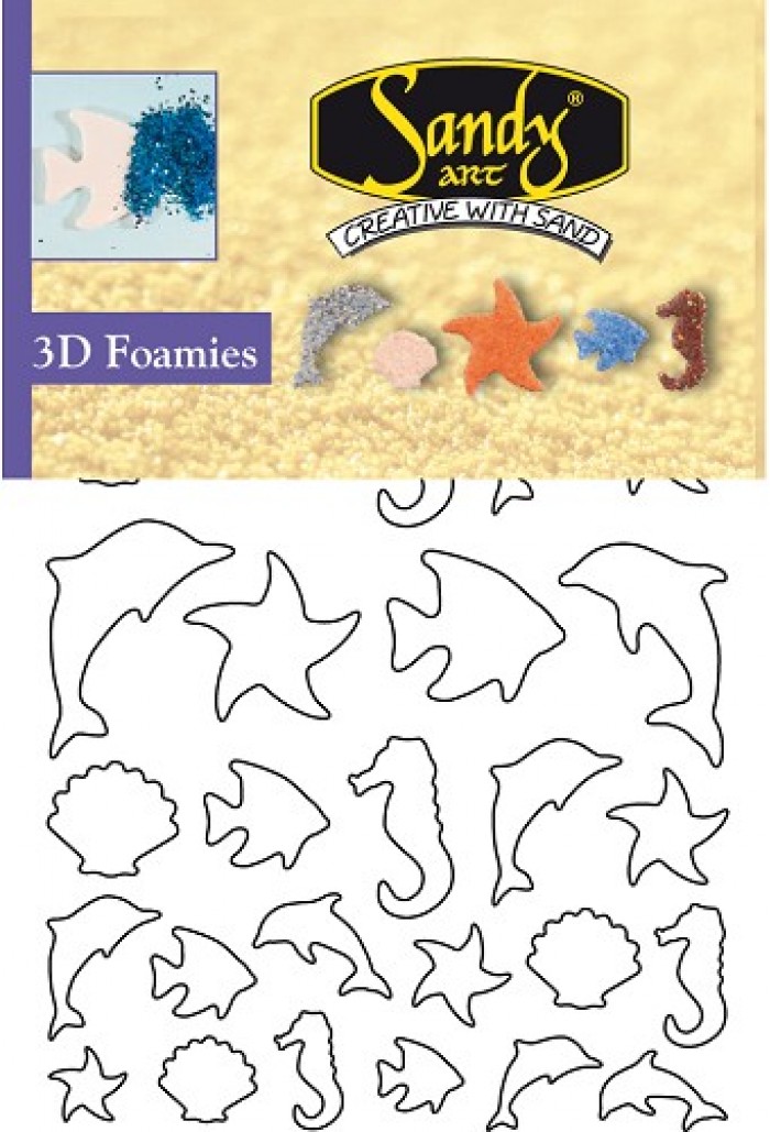 Zeedieren 3D Foamies Sandy Art