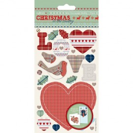 Mini Decoupage Medley - Christmas in the Country - Love