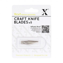 No. 1 Craft Knife Spare Blades (5pk)