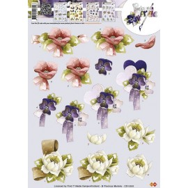 Nr. 4 Bloemen 3D-Knipvel Precious Marieke