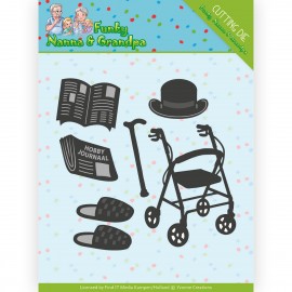 Grandpa Accessories - Funky Nanna and Grandpa - Snijmal - Yvonne Creations