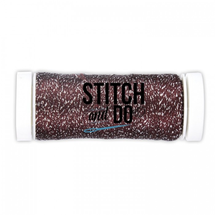 Stitch and Do Sparkles Embroidery Thread Christmas Red
