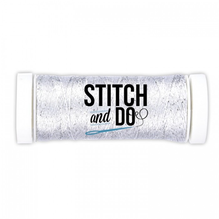 Stitch and Do Sparkles Embroidery Thread Silver
