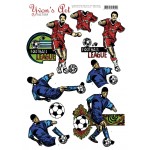 3D Knipvel - Yvon's Art - Football league 