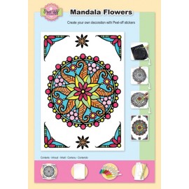 Mandala Flowers set Markers included